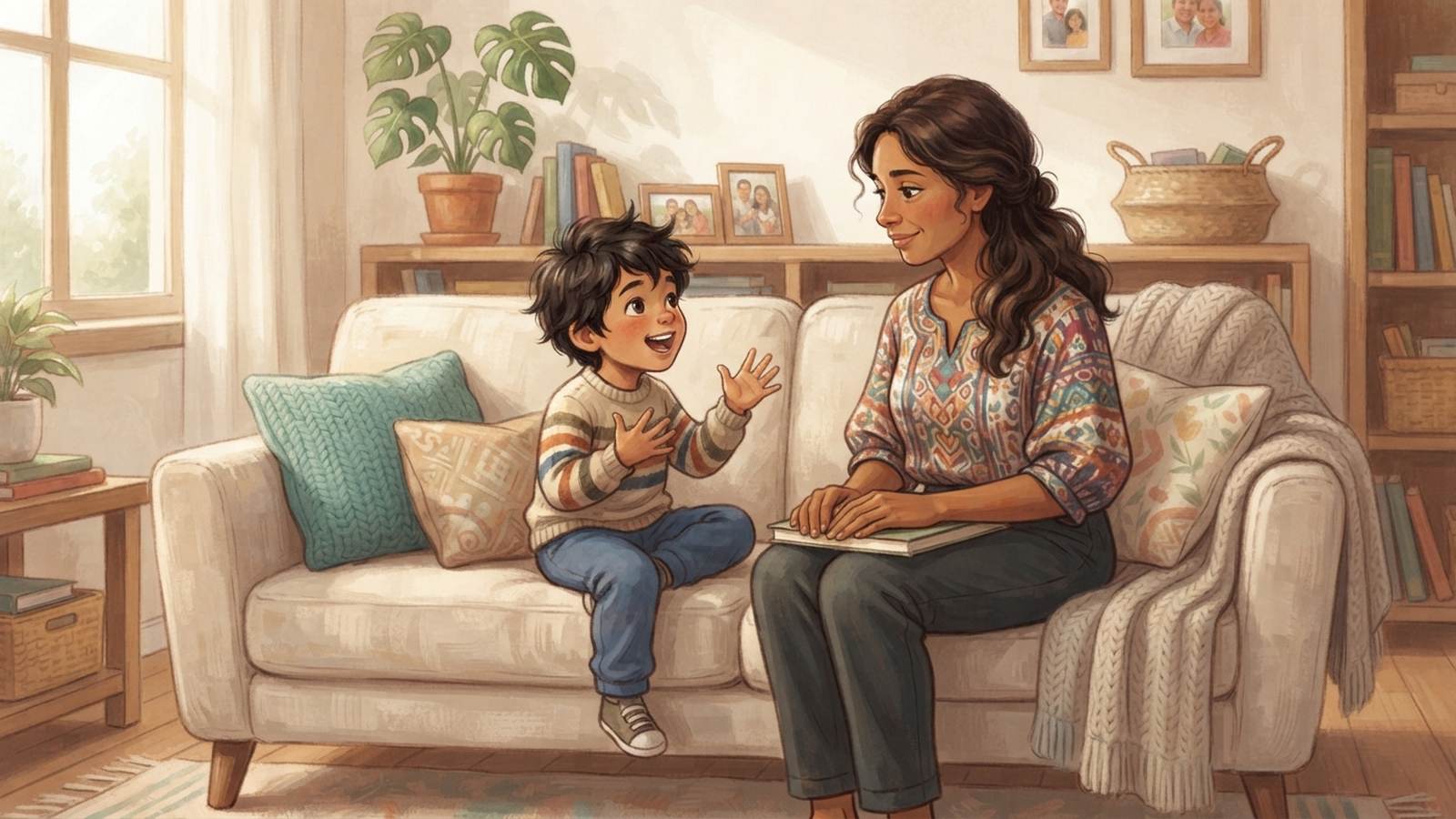 Cómo ayudar a un niño con tartamudez sin riesgo